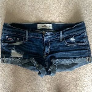 hollister jean shorts